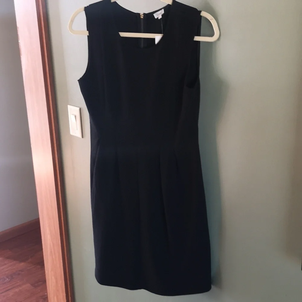 NWT Kismet Little Black Dress Sz S Lightweight & Stretchy Textured Sleeveless - Picture 2 of 10